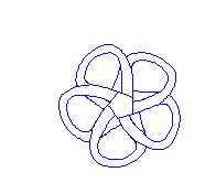 [design with five-fold
rotational symmetry]